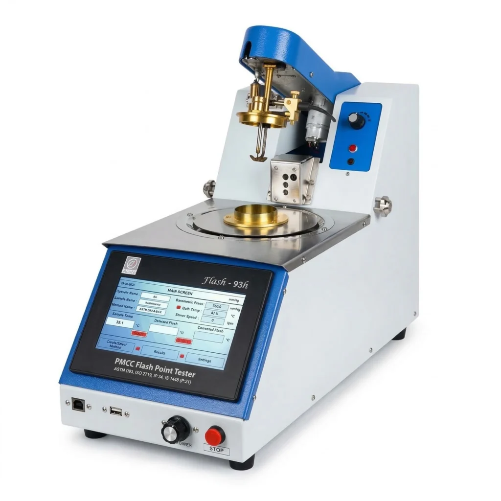 Pmcc Instrument Automatic PMCC Flash Point Tester - Flash 93H - Acute Instrument